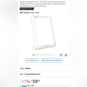 Happy Light Therapy Lamp